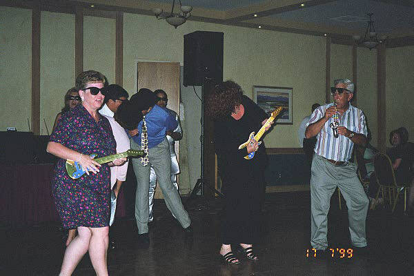 The Blues Brother routine staring our own Roger!